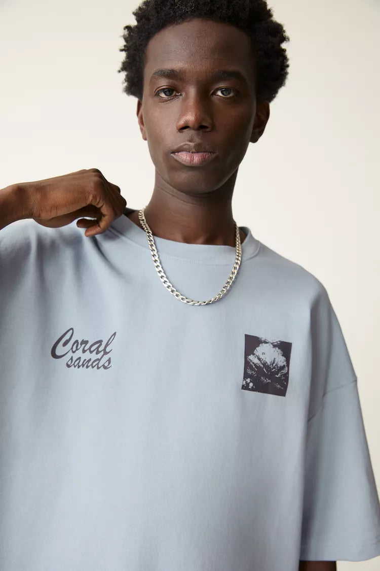 Coral Sands T-shirt Pale Blue