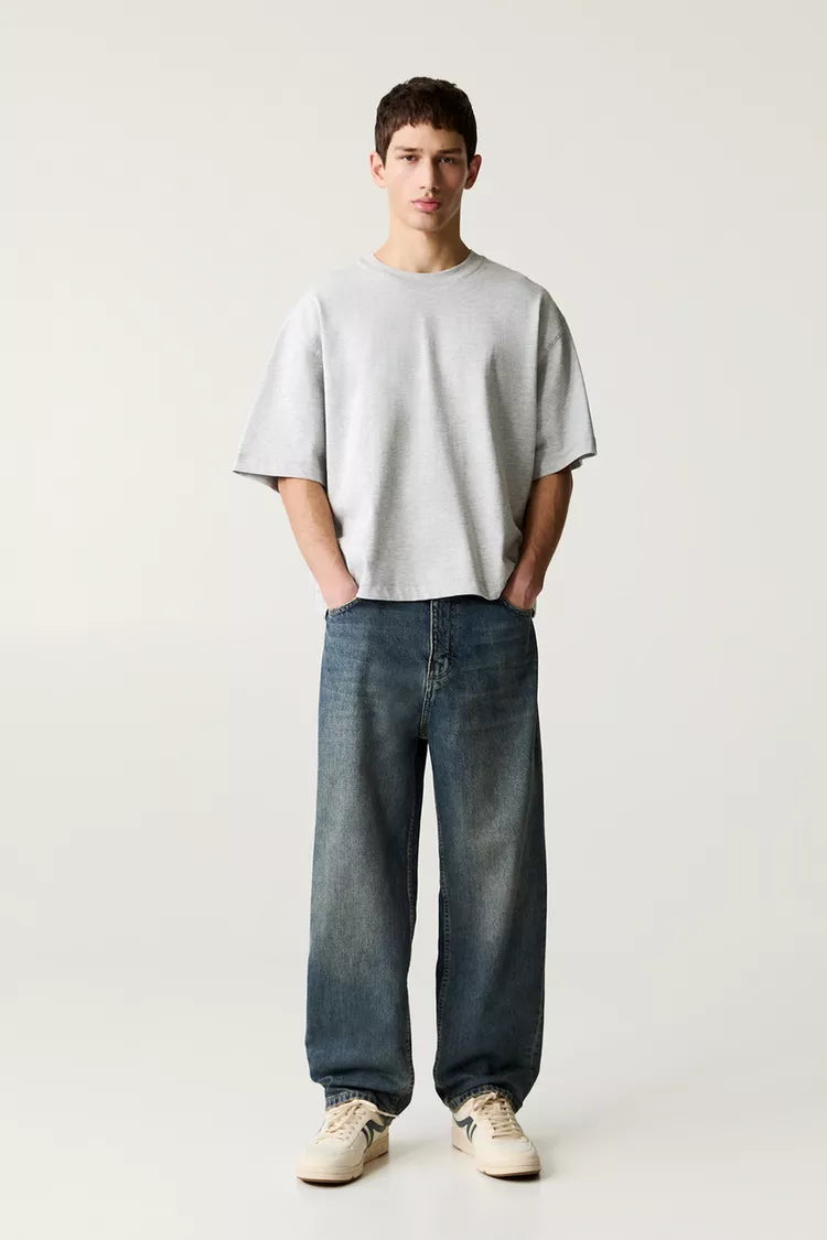 Pull & Bear Baggy jeans Faded Navy