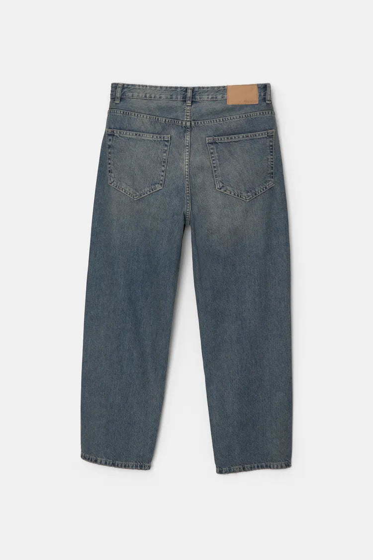 Pull & Bear Baggy jeans Faded Navy