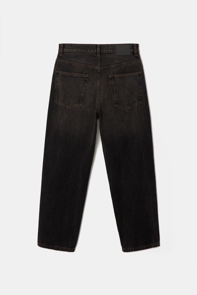 Pull & Bear Baggy jeans Black marl