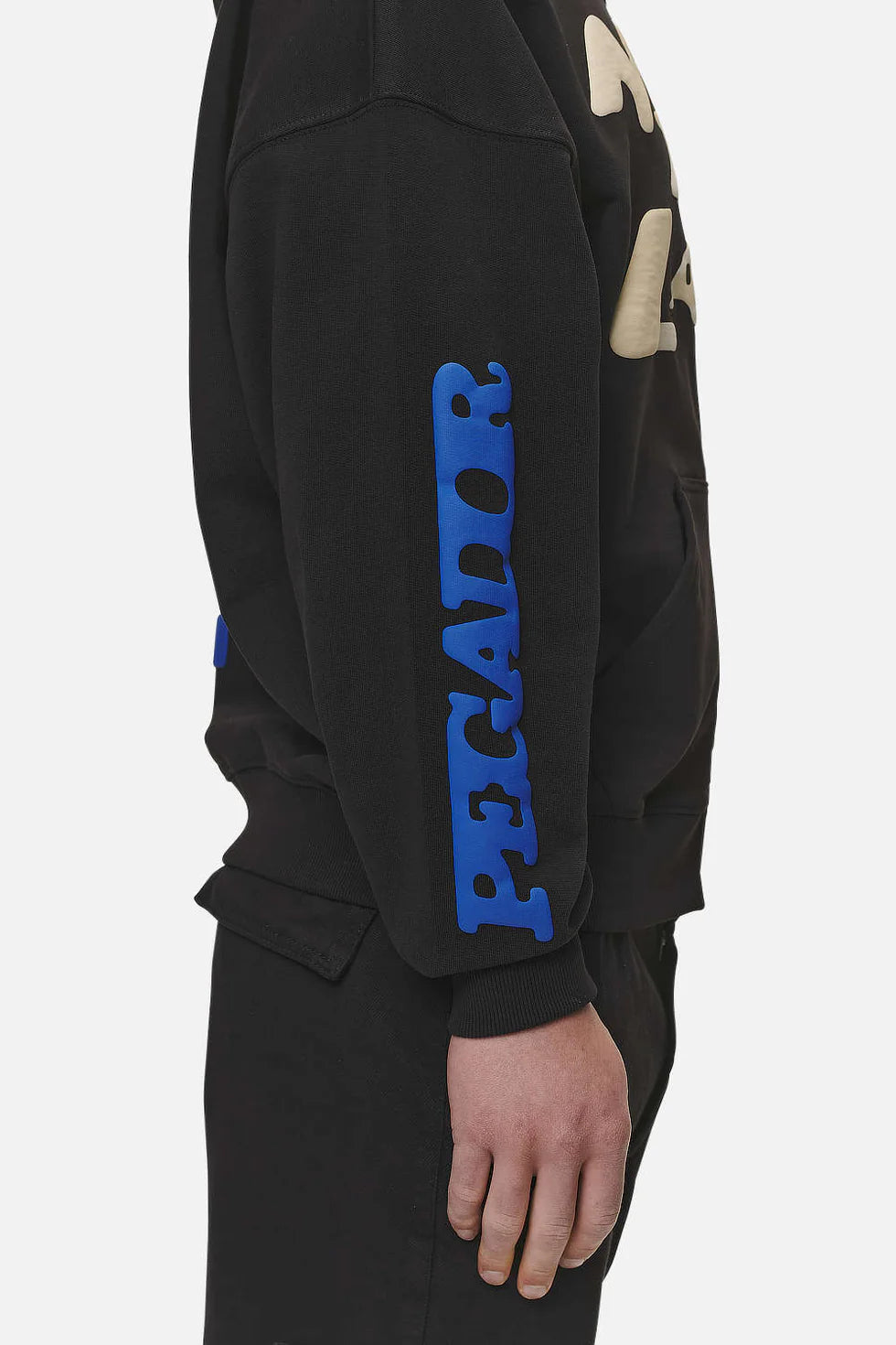 H17_Corey Terry Boxy Sweat Jacket Washed Black
