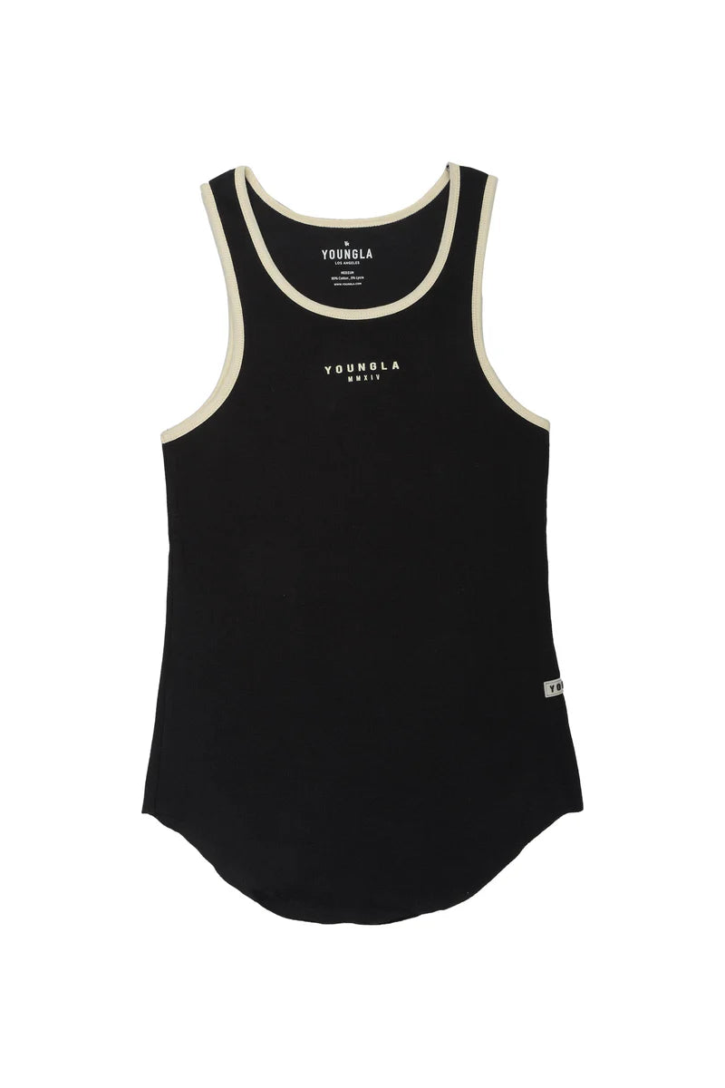 YoungLA 313 Rocket Rib Tanks Black | QL84-52360