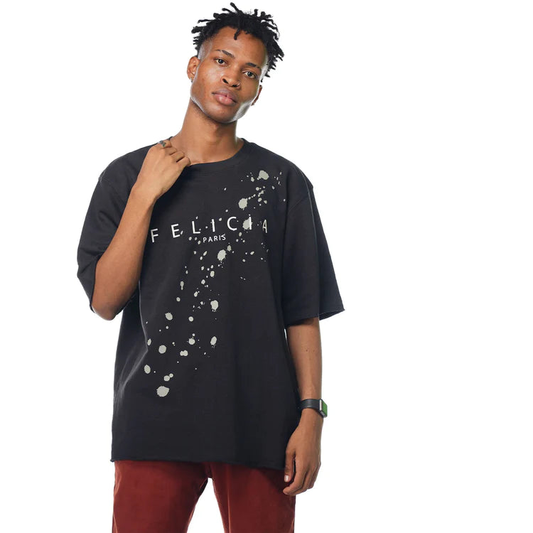 Felicia Paris Terry Exclusive Printed Oversize Tee