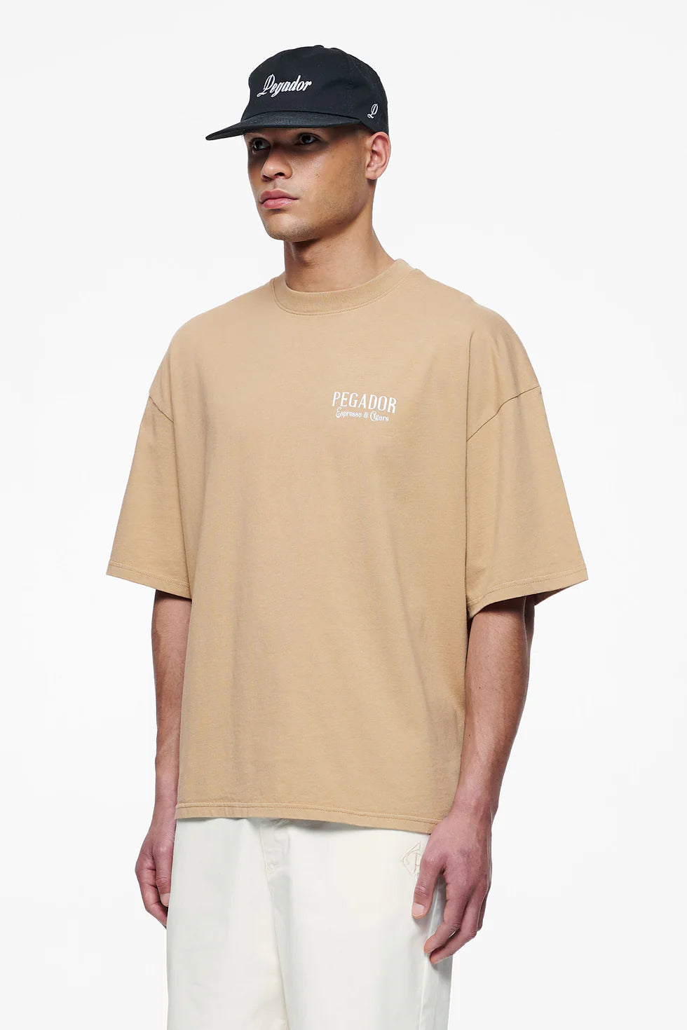 T33_Racoon Boxy Tee Vintage Washed Espresso