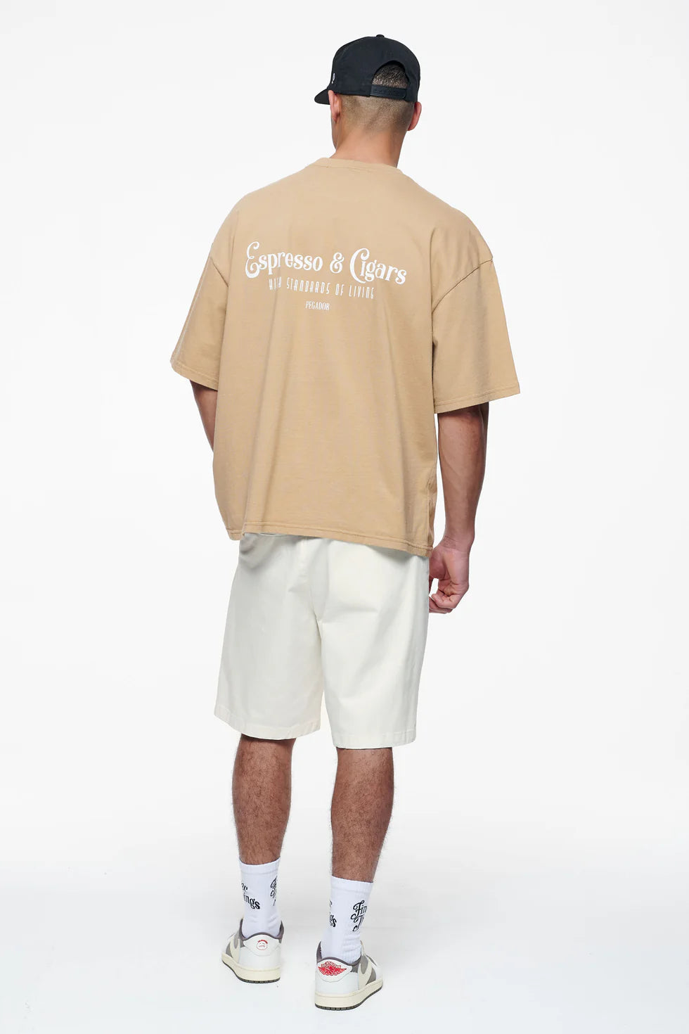 T33_Racoon Boxy Tee Vintage Washed Espresso