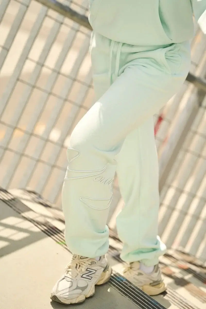 W246 Signature Joggers Aqua