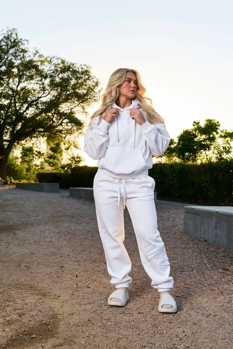 W246 Signature Joggers White