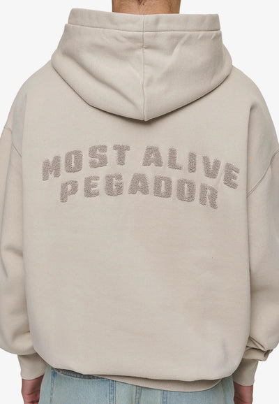 H104 BUFORD - Hoodie - washed light beige
