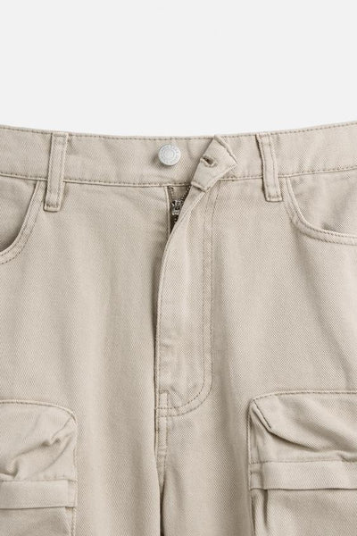 Zara Pocket Cargo Denim