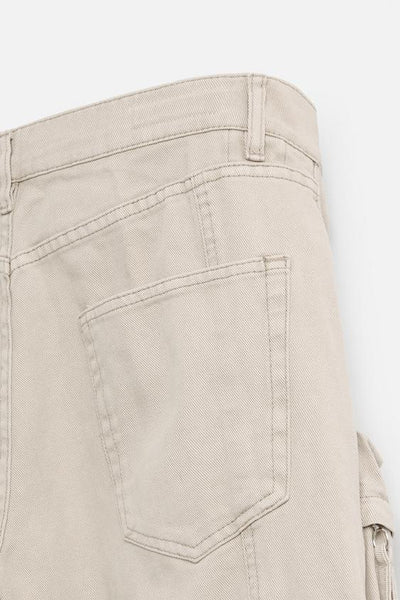 Zara Pocket Cargo Denim