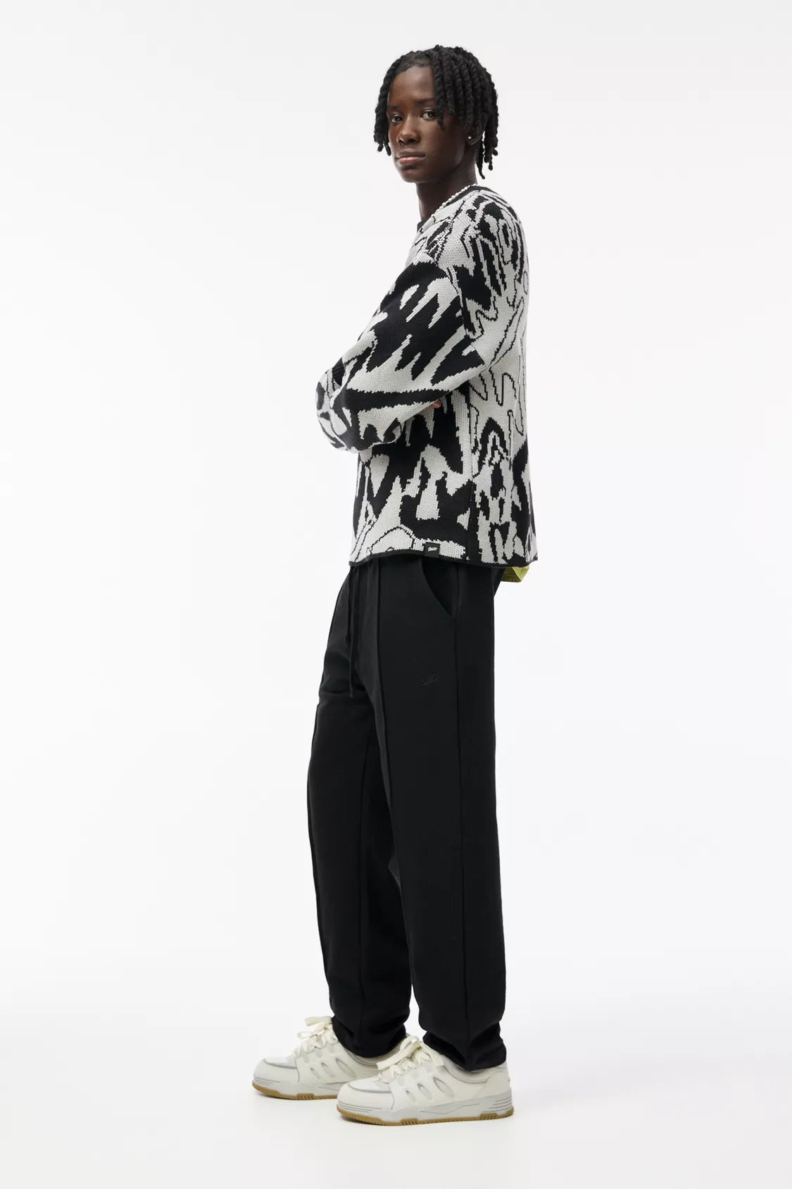 P&B Wide-leg trousers with seam detail