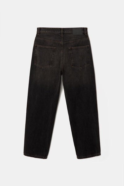 Pull & Bear Baggy jeans Black marl