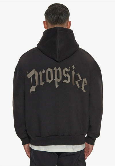 H56 HEAVY BACKLOGO - Hoodie - black