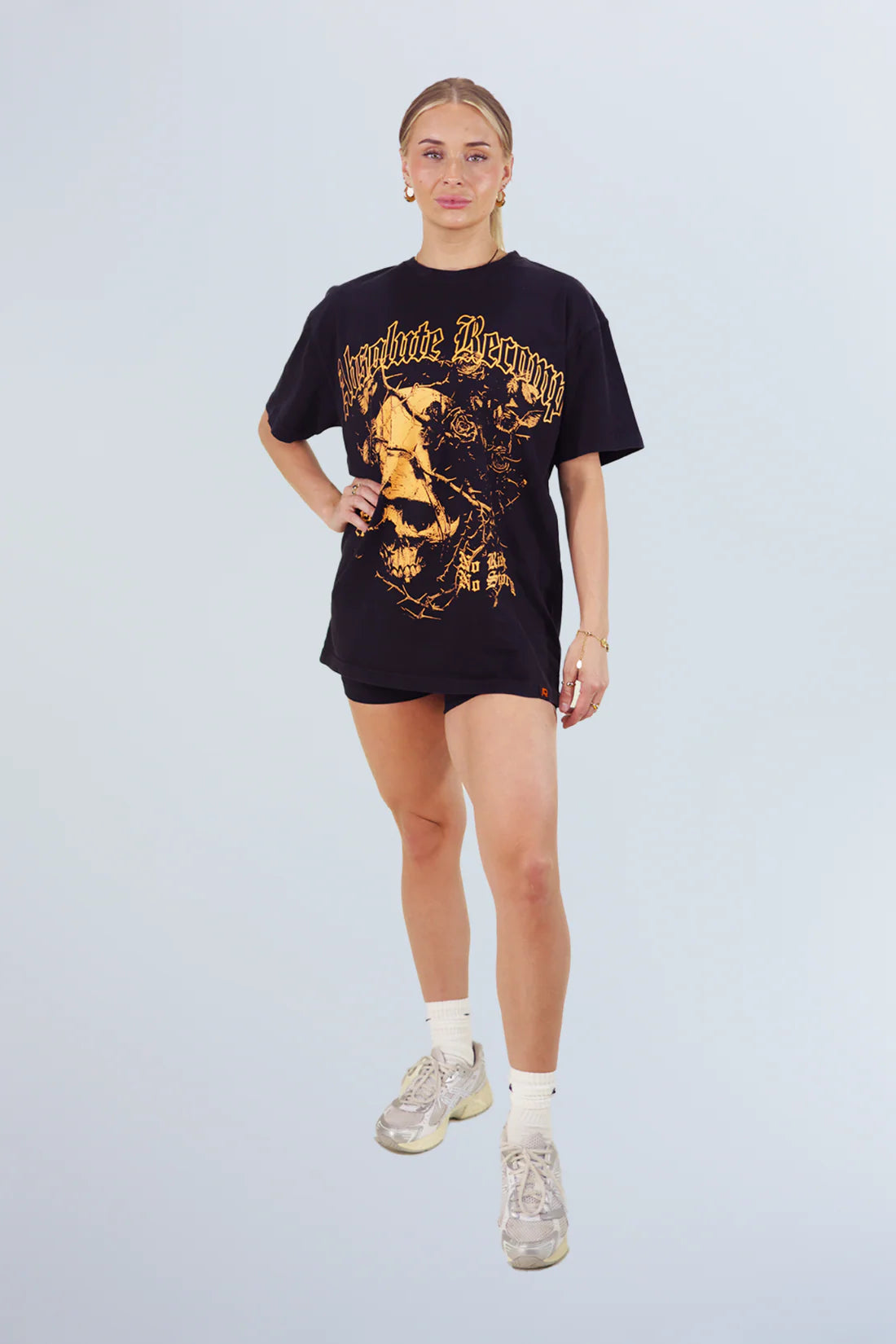 TS6B Skull Oversized Tee