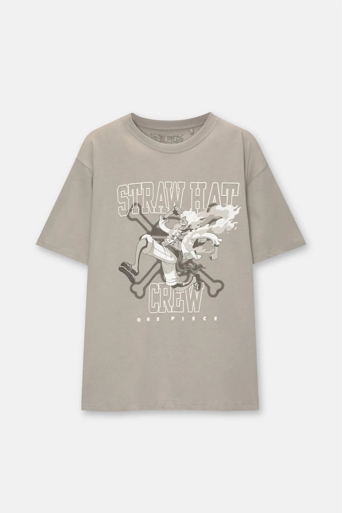Pull & Bear One Piece Printed Short Sleeve T-Shirt
