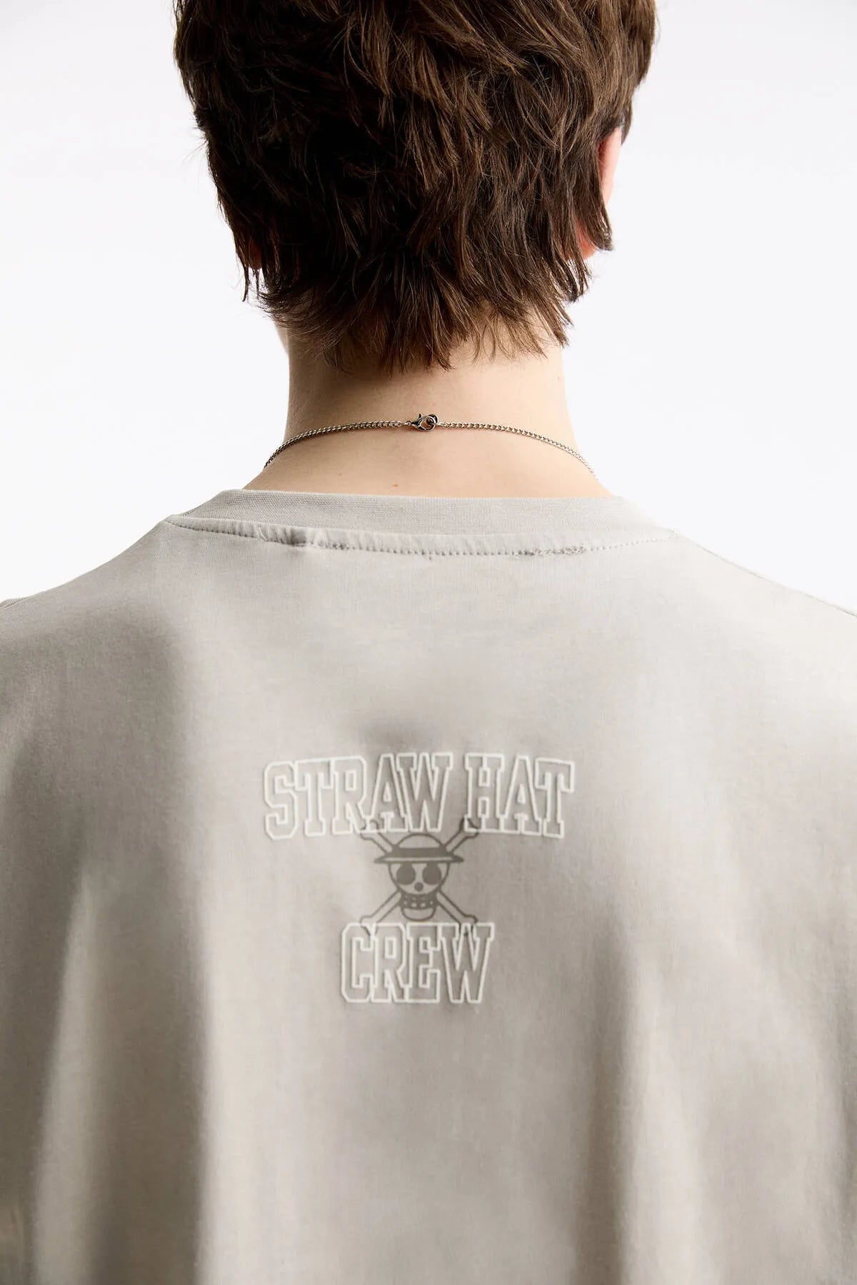 Pull & Bear One Piece Printed Short Sleeve T-Shirt