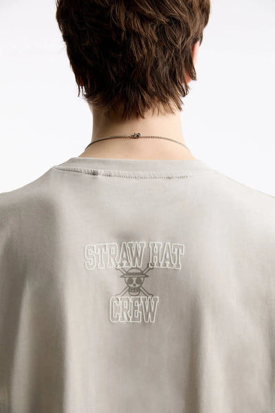 Pull & Bear One Piece Printed Short Sleeve T-Shirt