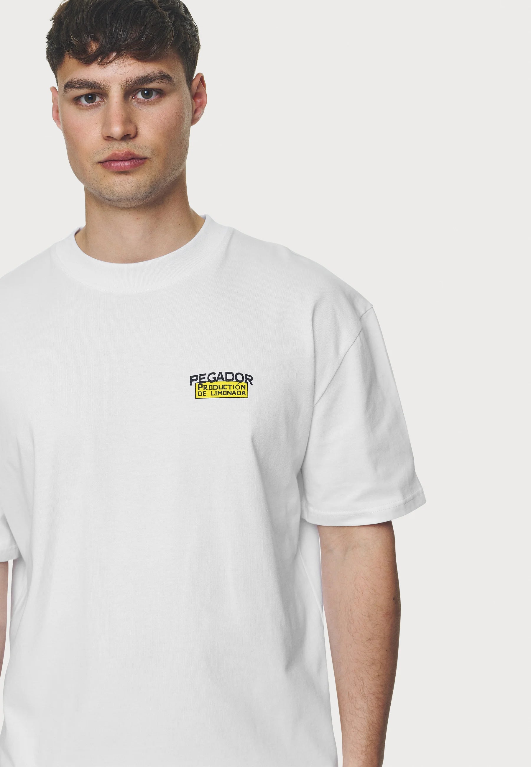 T13_KORT TEE - Print T-shirt - white