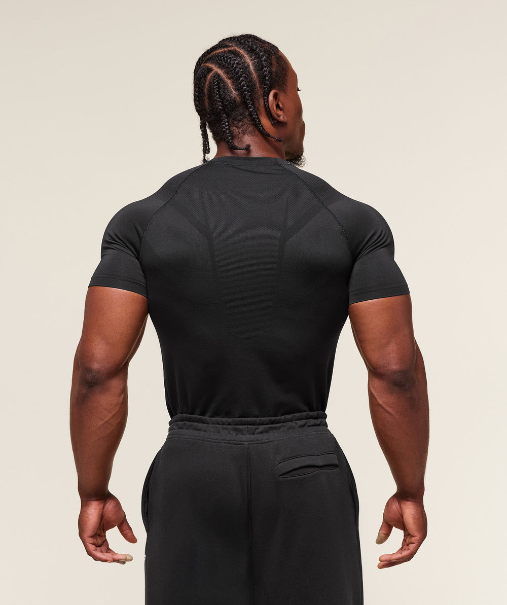 Onyx 5.0 Seamless T-Shirt Midnight black/black – Exportify