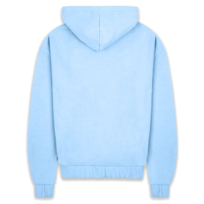 H110 SUPER HEAVY BLANK ZIP-HOODIE BABY BLUE