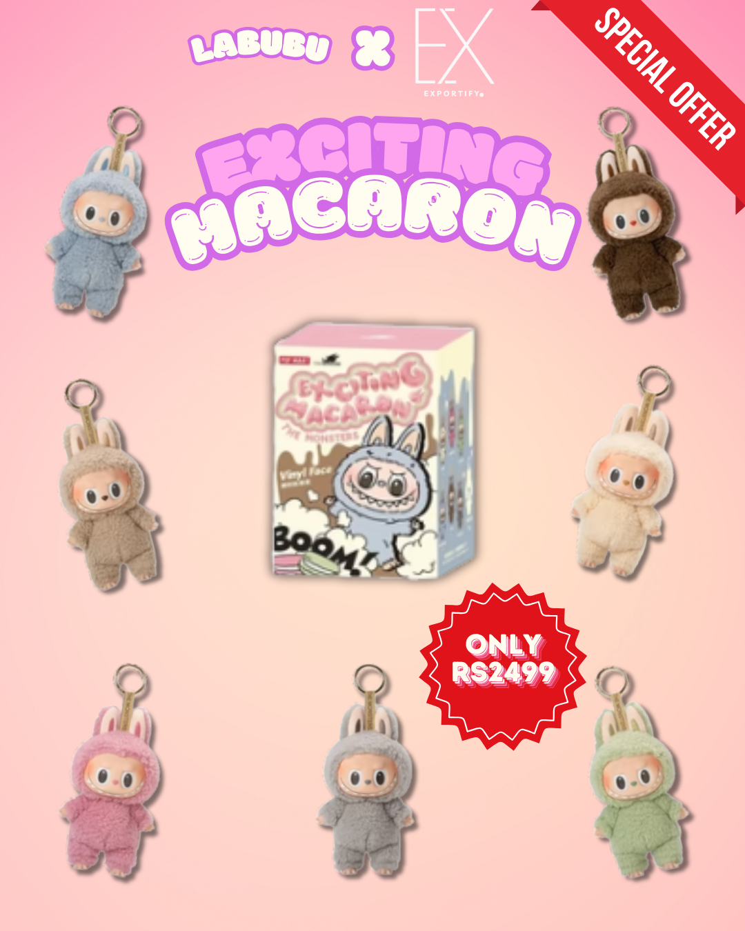 LABUBU MACARON DOLL