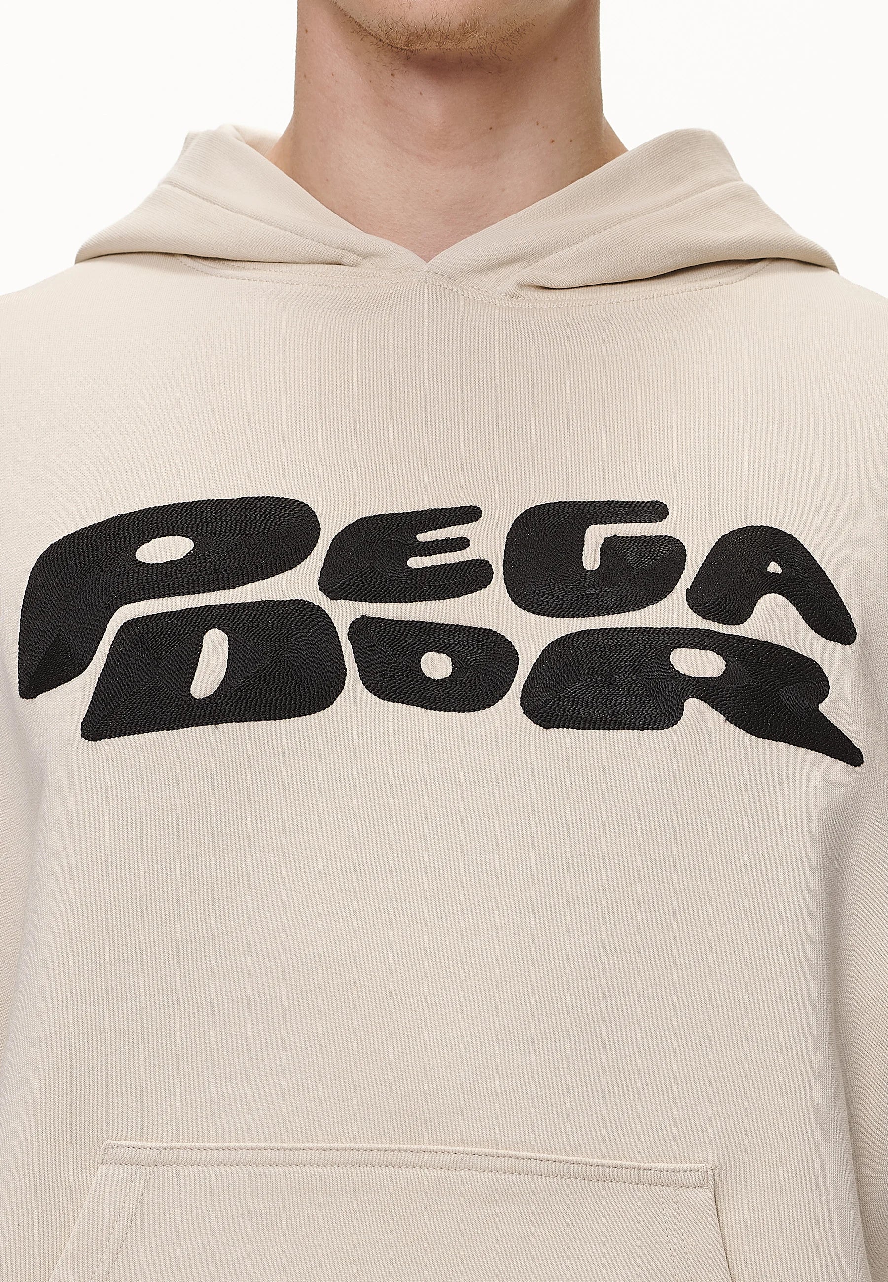 H20_DREW BOXY HOODIE - Sweatshirt - washed desert sand