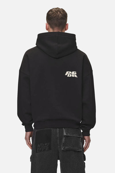 H48 Clayson Boxy Hoodie Washed Black