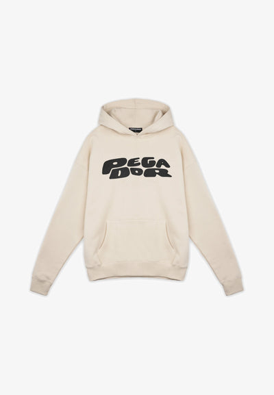 H20_DREW BOXY HOODIE - Sweatshirt - washed desert sand