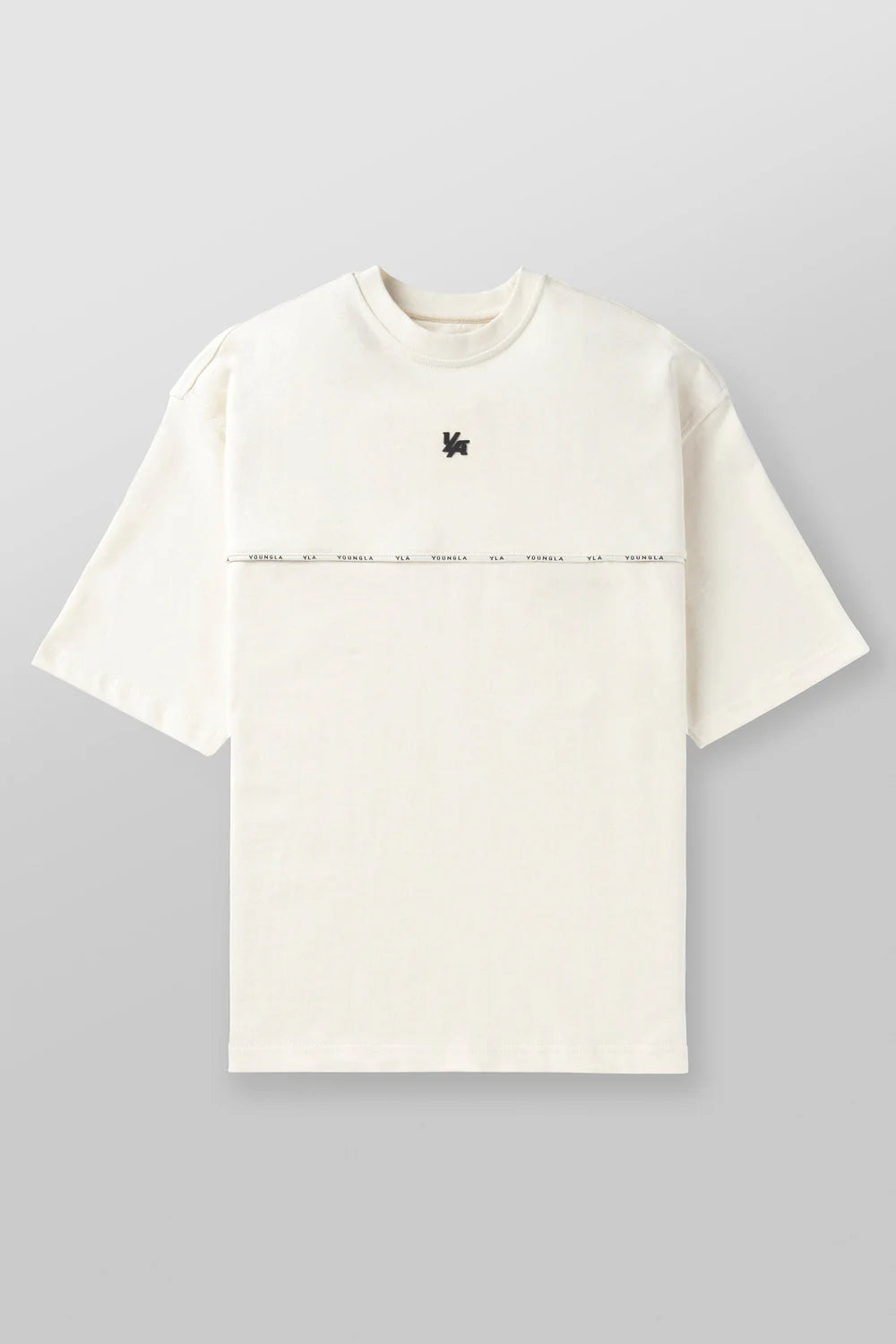 4043 - Piping Collection - Tees Off white