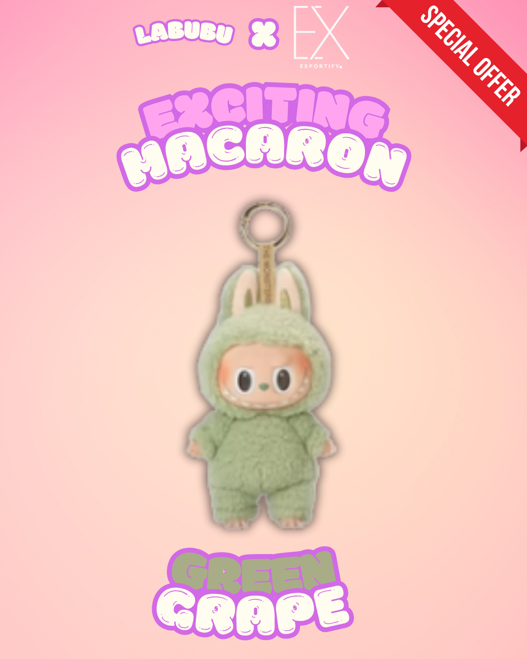 LABUBU MACARON DOLL