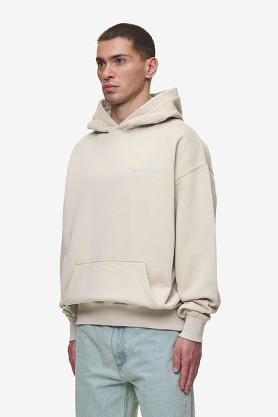 Buford Oversized Hoodie Washed Light Beige
