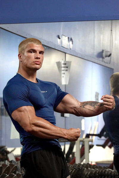 475 SuperVillain Compression Tees Navy