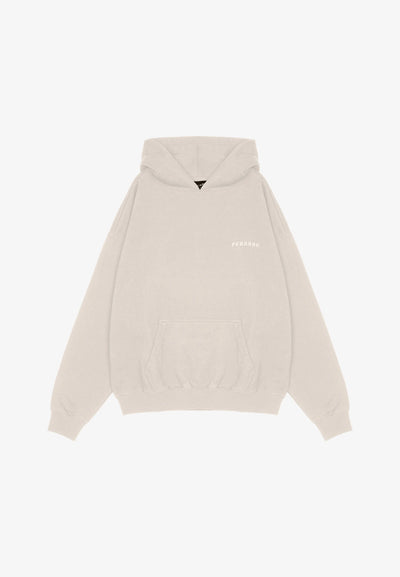 H104 BUFORD - Hoodie - washed light beige