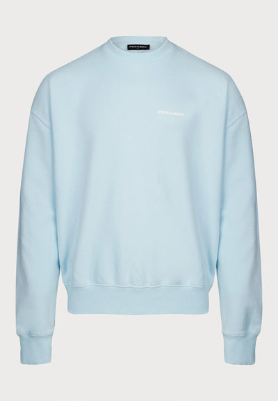 H24_LOGO OVERSIZED - Sweatshirt - washed baby blue