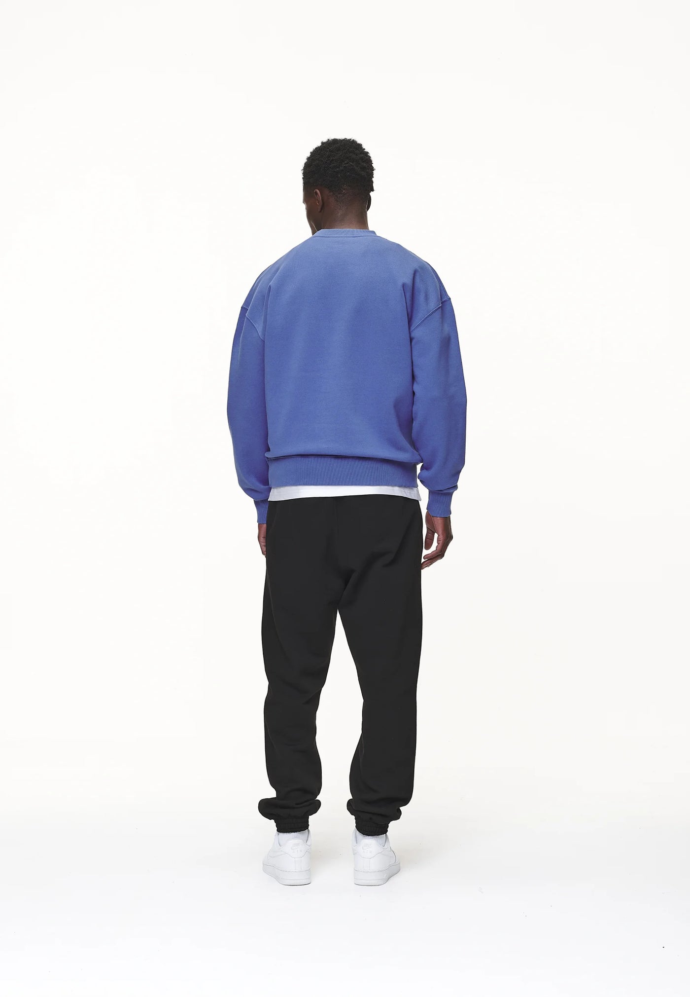 H25_LOGO OVERSIZED - Sweatshirt - washed Retro Blue