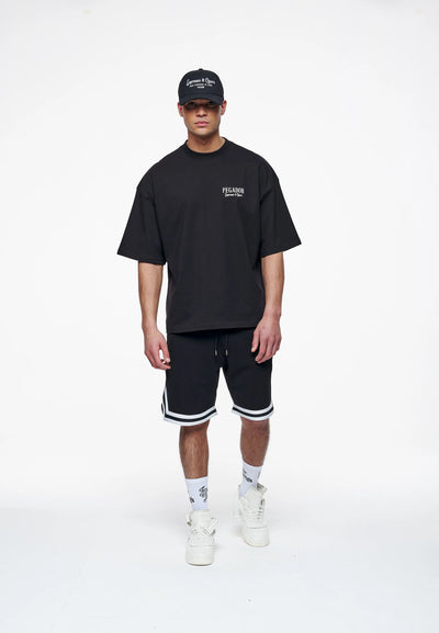 T60_RACOON BOXY TEE UNISEX - Print T-shirt - black