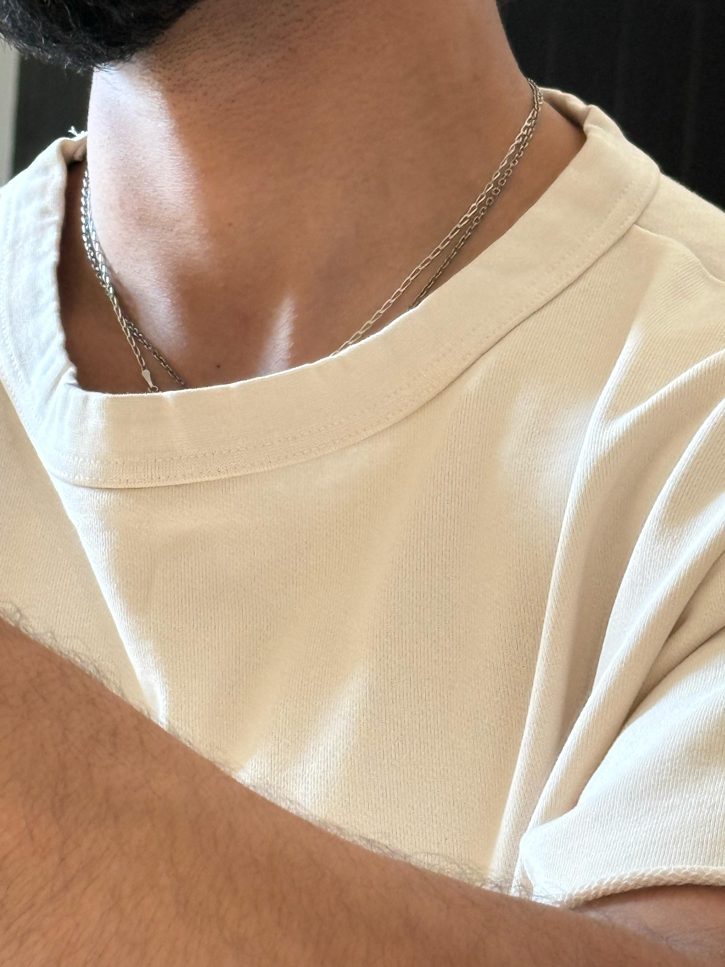 Pull & Bear Basic Oversized Tee white
