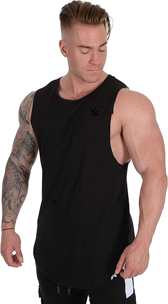 T2 YoungLA Long Tank Tops Men Muscle Shirt Gym Training 306