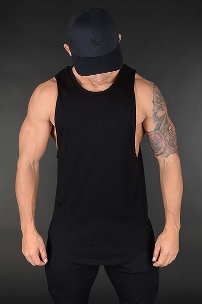 T2 YoungLA Long Tank Tops Men Muscle Shirt Gym Training 306