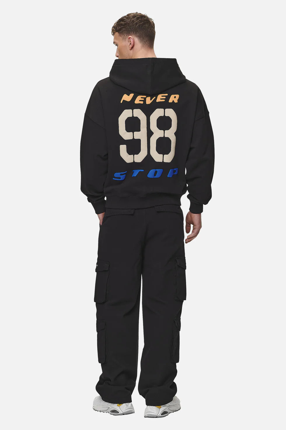 H17_Corey Terry Boxy Sweat Jacket Washed Black