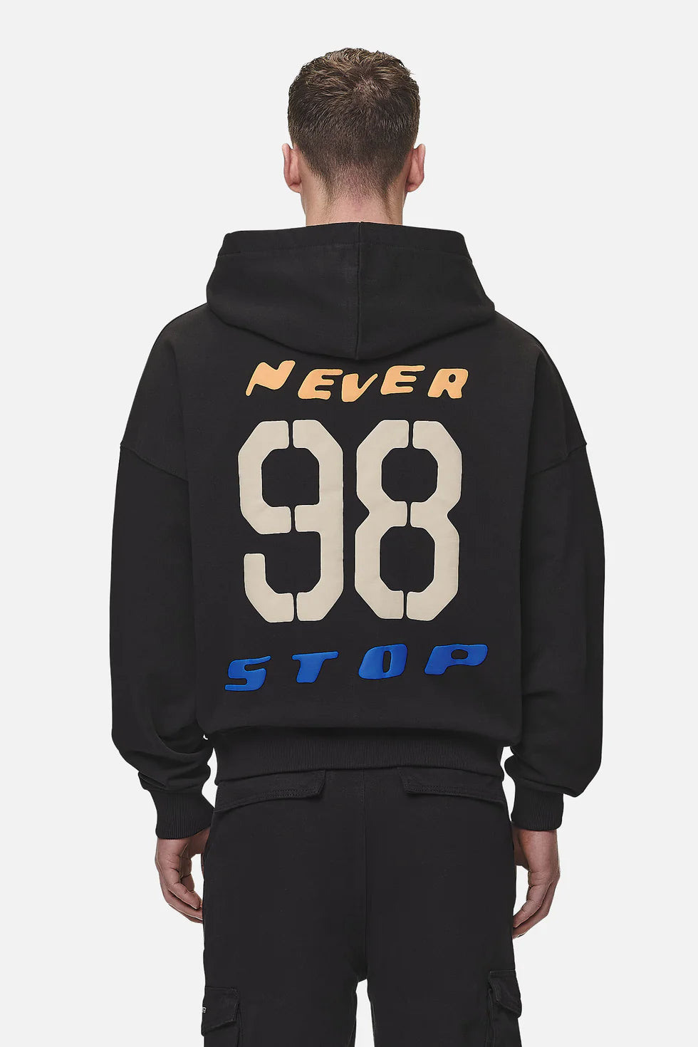 H17_Corey Terry Boxy Sweat Jacket Washed Black