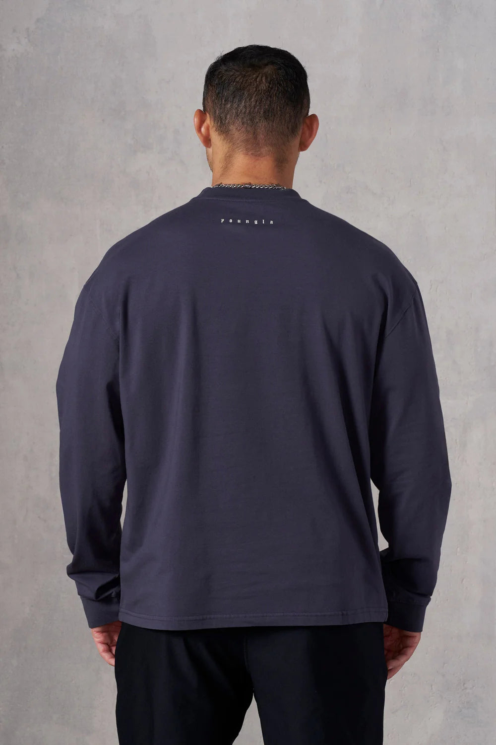 8008 - Minimal Longsleeves Charcoal