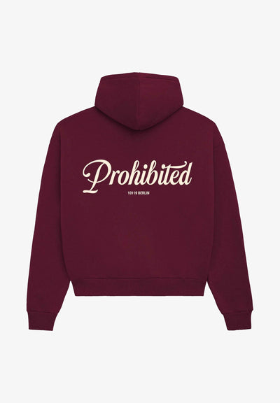 Prohibited 10119 Hoodie 2.0 Bordeaux