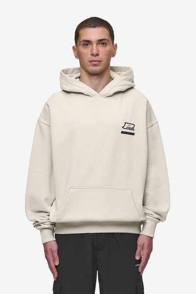 Hawkins Oversized Hoodie Washed Light Beige