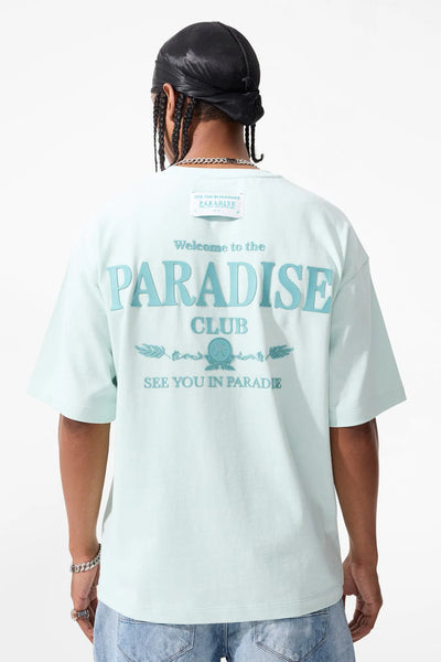 TS9B Club Boxy T-Shirt Coastal Blue