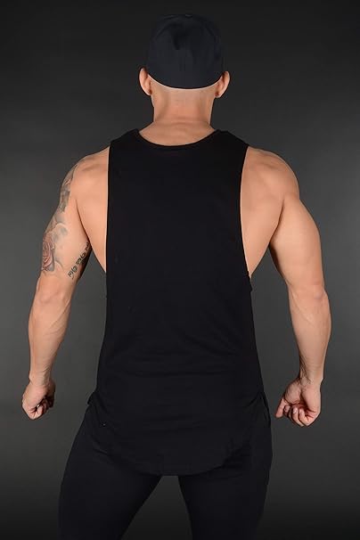 T1  YoungLA Long Tank Tops Men Muscle Shirt Gym Training 306