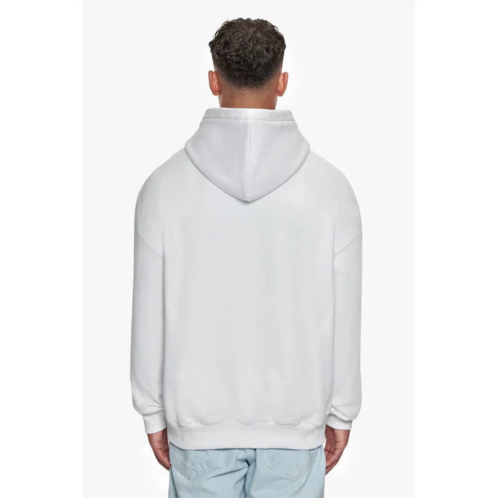 H15_SUPER HEAVY BLANK HOODIE WHITE