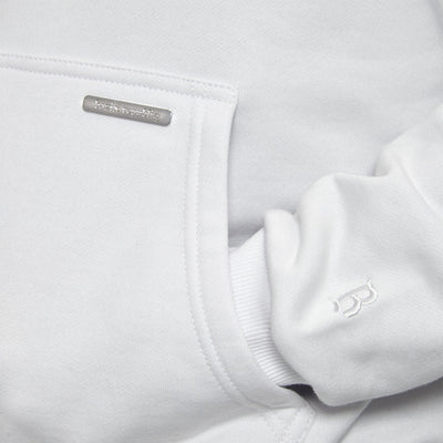 H15_SUPER HEAVY BLANK HOODIE WHITE