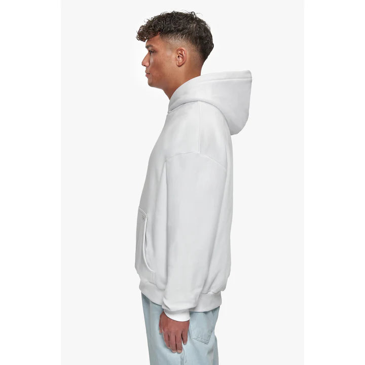 H15_SUPER HEAVY BLANK HOODIE WHITE