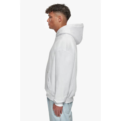 H15_SUPER HEAVY BLANK HOODIE WHITE